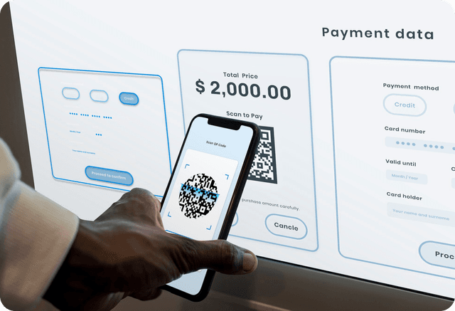 Pay and Onboard